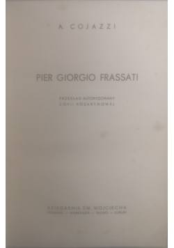 Pier Giorgio Frassati, 1936 r.
