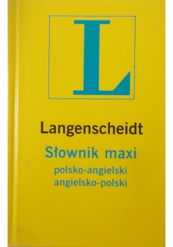 Słownik maxi polsko-angielski angielsko-polski