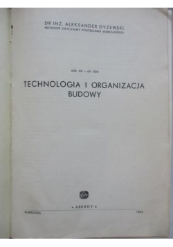 Technologia i organizacja budowy
