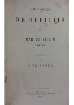 De Officiis, 1852r.