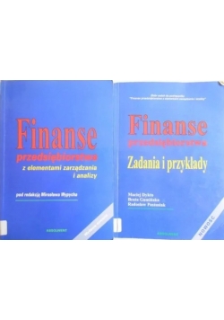 Finanse przedsiębiorstwa, 2 tomy