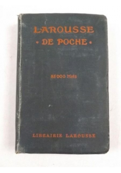 Larousse De Poche, 1912 r.