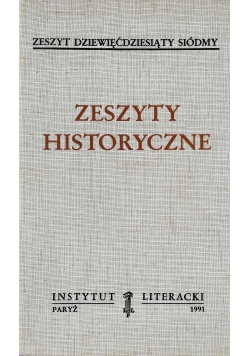 Zeszyty historyczne Zeszyt 97