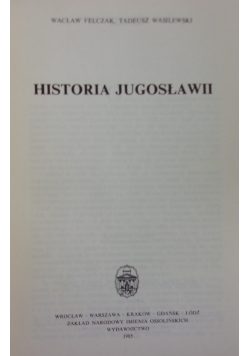 Historia Jugosławii