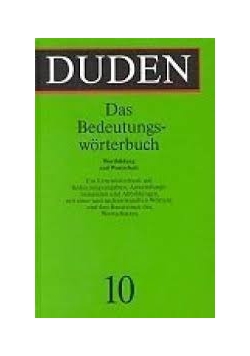 Das Bedeutungsworterbuch
