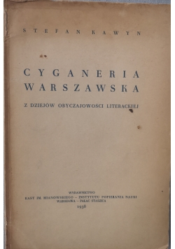Cyganeria Warszawska 1938 r.