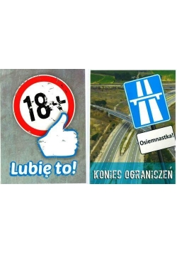 Karnet okolicznościowy. 18-nastka MIX