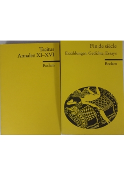 Annalen XI - XVI/Fin de siccle