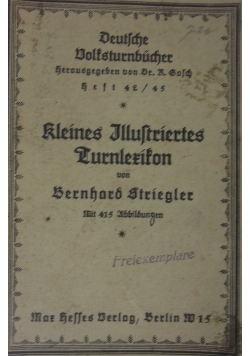 Deutsche voltsturnbuche, 1938 r.