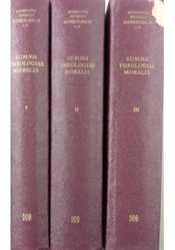 Summa Theologiae Moralis tom I do III