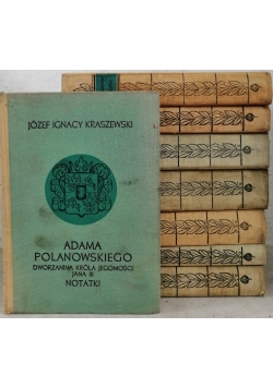 Cykl powieści historycznych obejmujących dzieje Polski, zestaw 8 książek