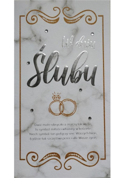 Karnet Ślub 5K - 008