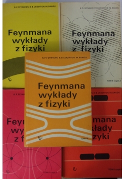 Feynmana wykłady z fizyki. Zestaw 5 książek