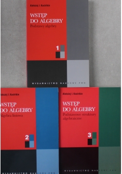 Wstęp do Algebry Tom I do III