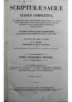 Scripturae Sacrae Cursus Completus 1862r