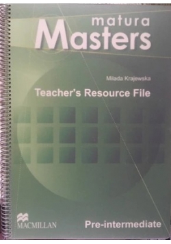 Matura Masters. Pre-intermediate. Teacher's book