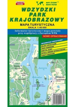 Wdzydzki PK 1:40 000 mapa turystyczna PIĘTKA