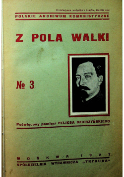 Z pola walki nr 3 1927 r.