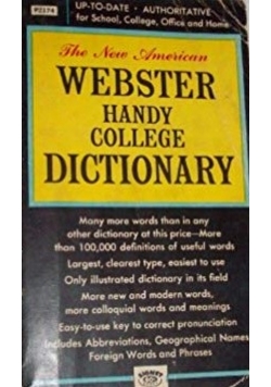 Webster Handy College Dictionary