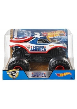 Hot Wheels Monster Jam Captain America 1:24