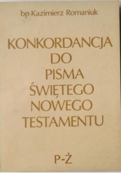Konkordacja do Pisma Świętego Nowego Testamentu