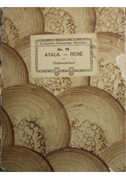 Chateaubriand Atala Rene 1921 r.