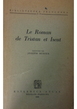 Le Roman de Tristan et Iseut, 1946 r.