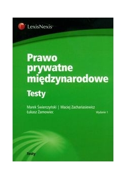 Prawo prywatne międzynarodowe Testy