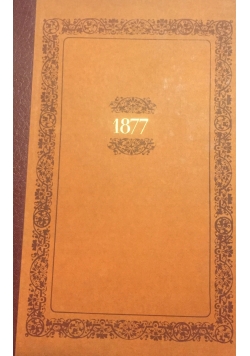 Kalendarz ilustrowany na rok 1877 reprint z  1876 r.