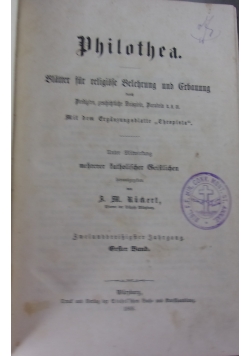 Philothea, 1868 r.