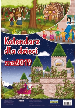 Kalendarz ścienny 2018/2019 Dla dzieci