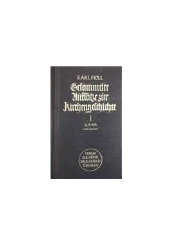 Gesammelte aussake zus Kirchengeschichte, 1923r.