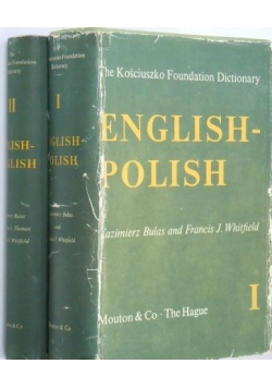 Słownik english - polish , 2 tomy