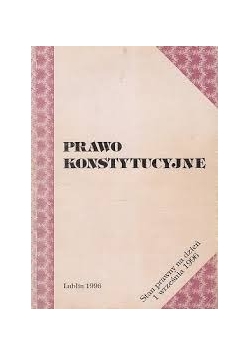 Prawo konstytucyjne