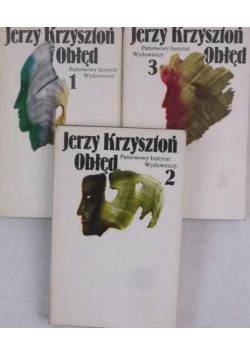 Obłęd Tom I do III
