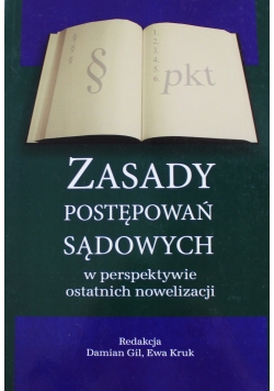 Zasady postępowań sądowych