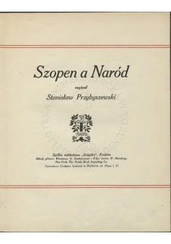 Szopen a naród, 1910 r. + Autograf Przybyszewskiego