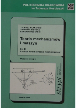 Teoria mechanizmów i maszyn ,cz.III
