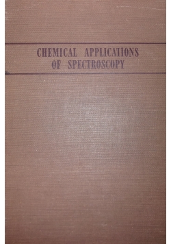 Chemical Applications of Spectroscopy