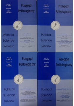Przegląd politologiczny. Nr 1-4
