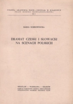 Dramat czeski i słowacki na scenach