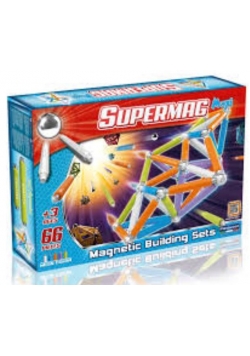 Klocki konstrukcyjne. SupermagMaxi Fluo 66