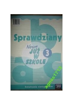 Sprawdzany. Nowe już w szkole 3
