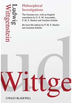 Philosophische Untersuchungen Philozophical Investigations