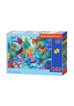 Puzzle 260 Spotkanie syrenek CASTOR