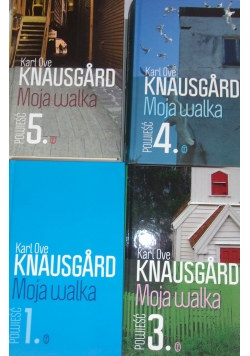 Moja walka ,zestaw 4 ksiażek