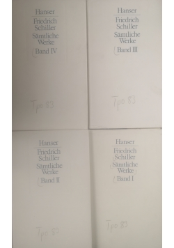Hanser , zestaw 4 książek