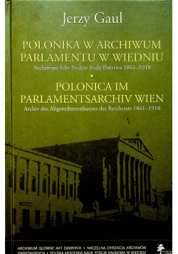 Polonica w Archiwum Parlamentu w Wiedniu