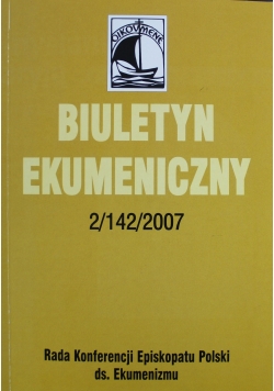 Biuletyn Ekumeniczny 2 / 142