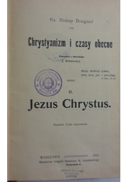 Christianizm i czasy obecne , 1911 r.